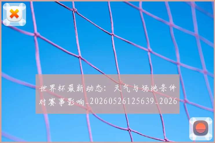世界杯最新动态:天气与场地条件对赛事影响_20260526125639_20260702174023